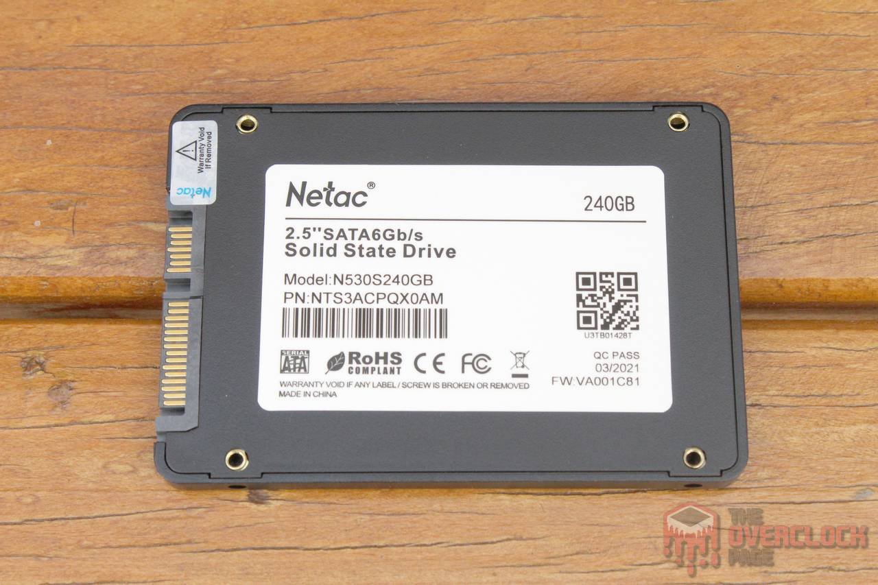 SSD SATA Netac N530S 240 GB - Análise, testes e resultados 6 netac n530s 240gb 5