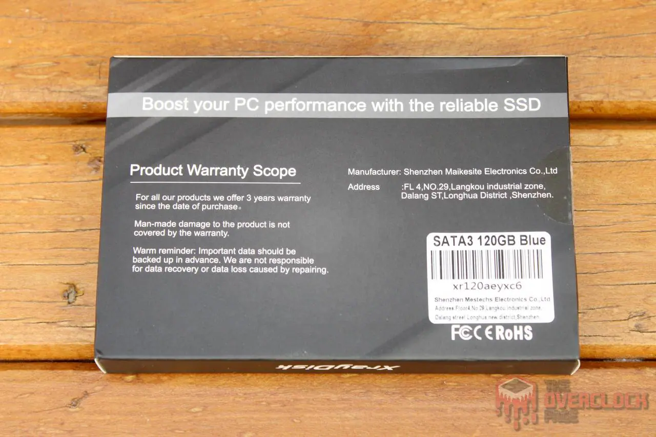 SSD XrayDisk 120 GB – Análise, testes e resultados 3 xraydisk 120gb caixa 2
