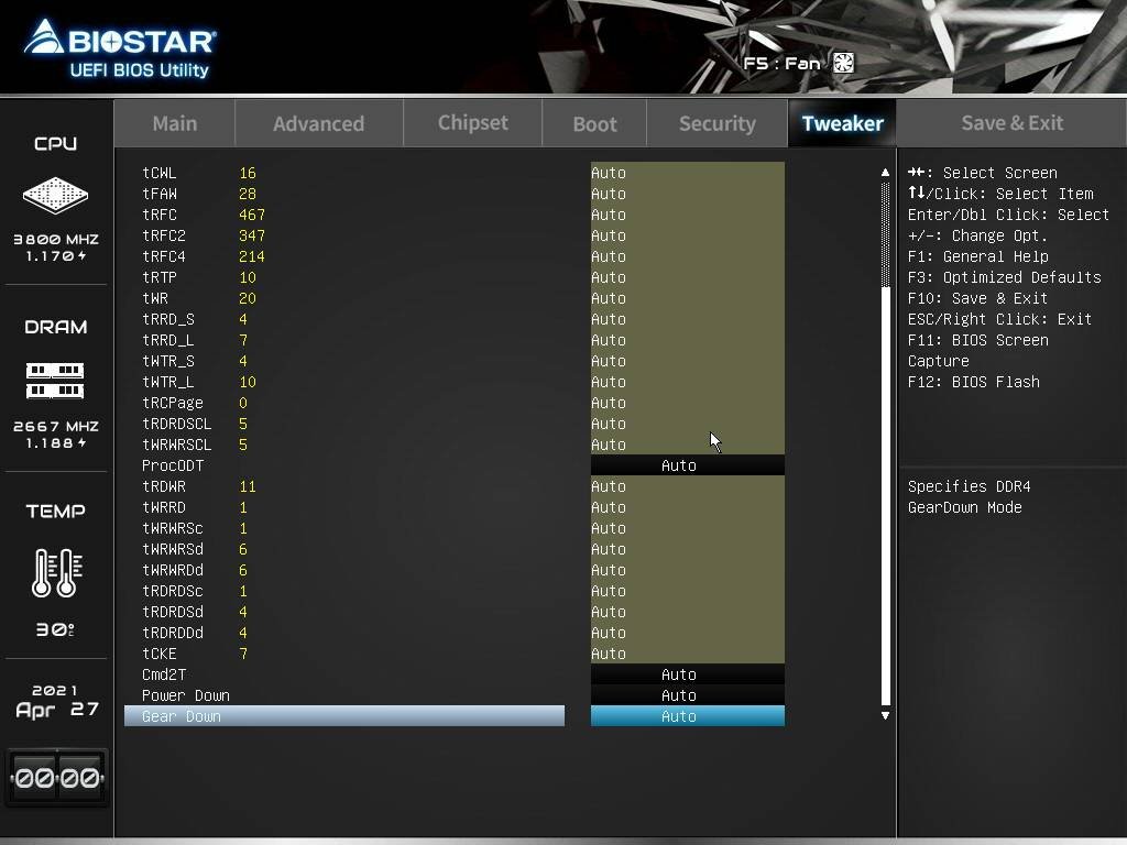 Placa-mãe Biostar B550MH – Análise, testes e resultados 22 b550mh uefi 4