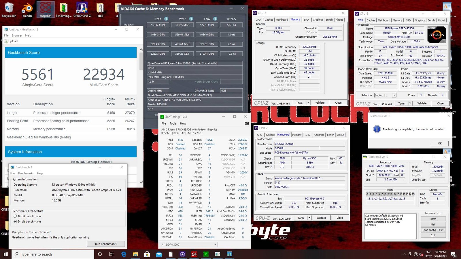 Placa-mãe Biostar B550MH – Análise, testes e resultados 26 biostar b550mh xpg edie