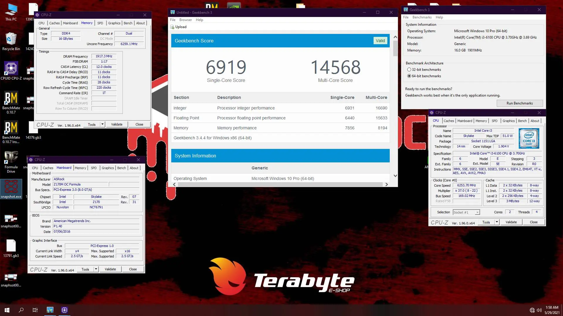 Overclock extremo (LN2) no Core i3 6100 - Experiência e resultados 13 i3 6100 gb3