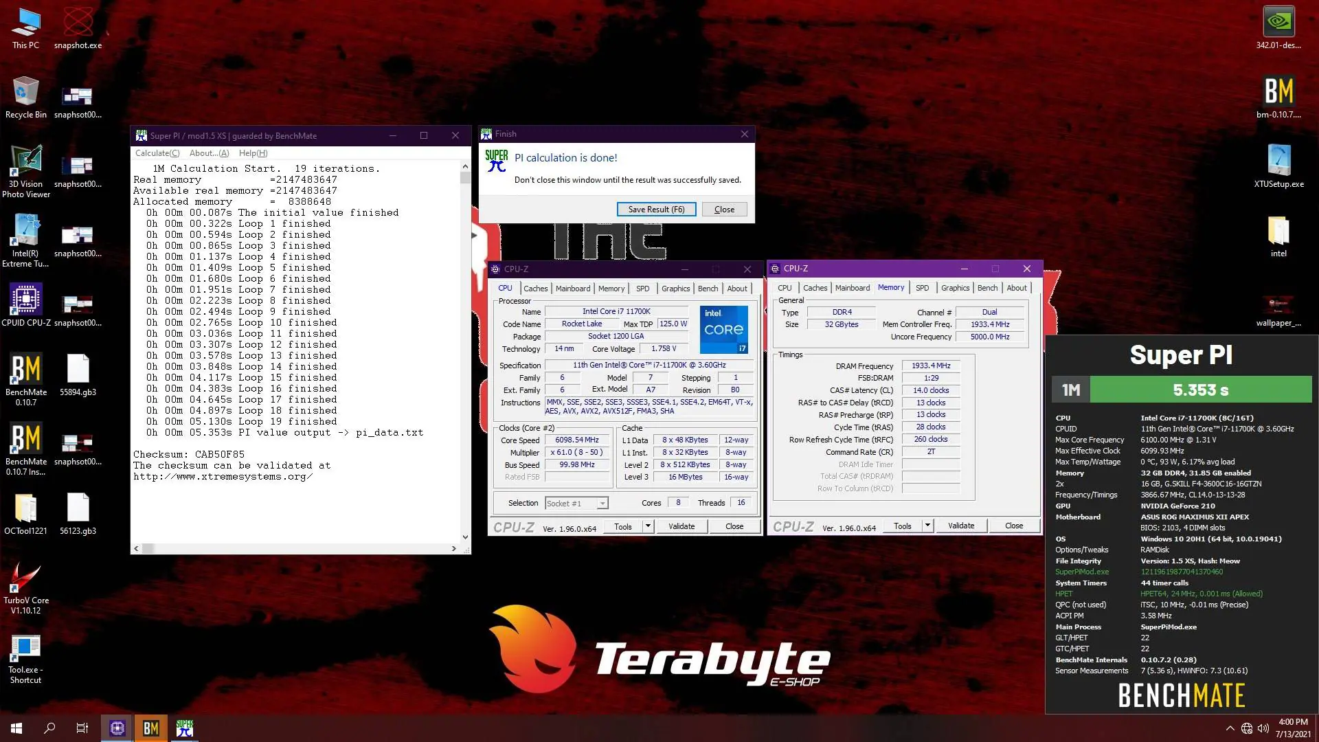 11700k ln2 pi 1m