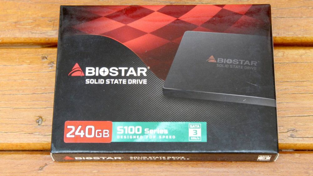 biostar s100 240gb chamada