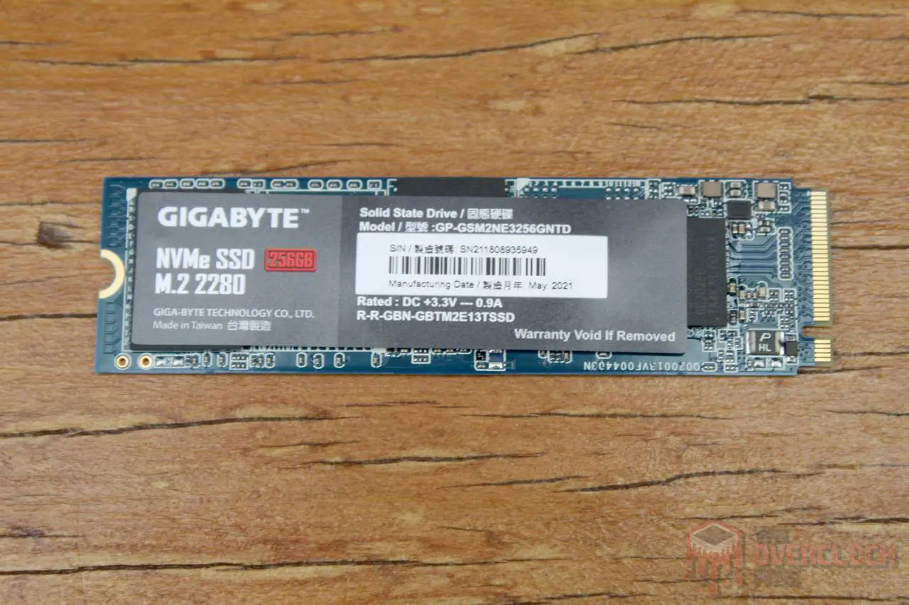 gigabyte nvme 256gb 4