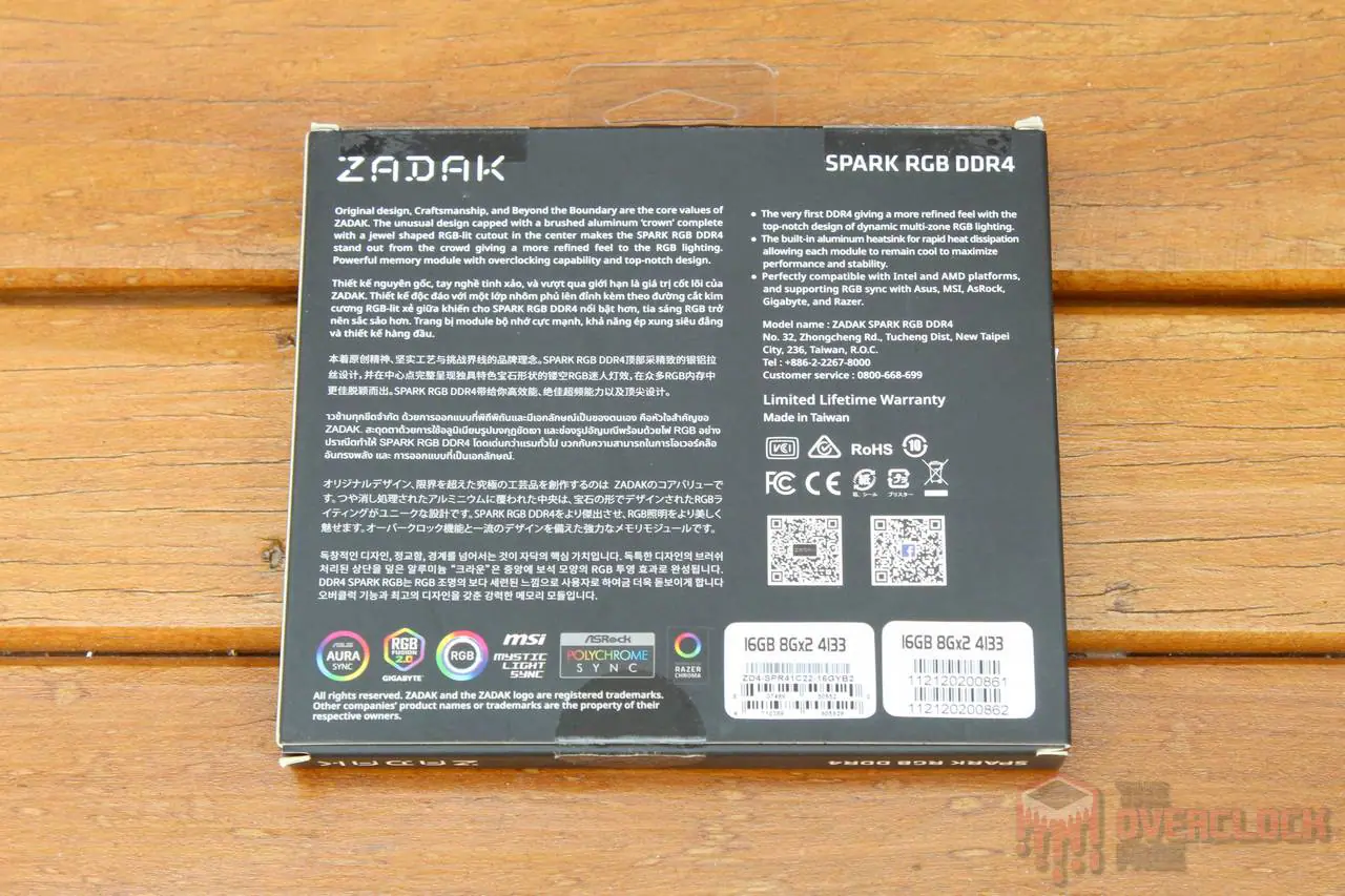 zadak spark 4133 caixa 2