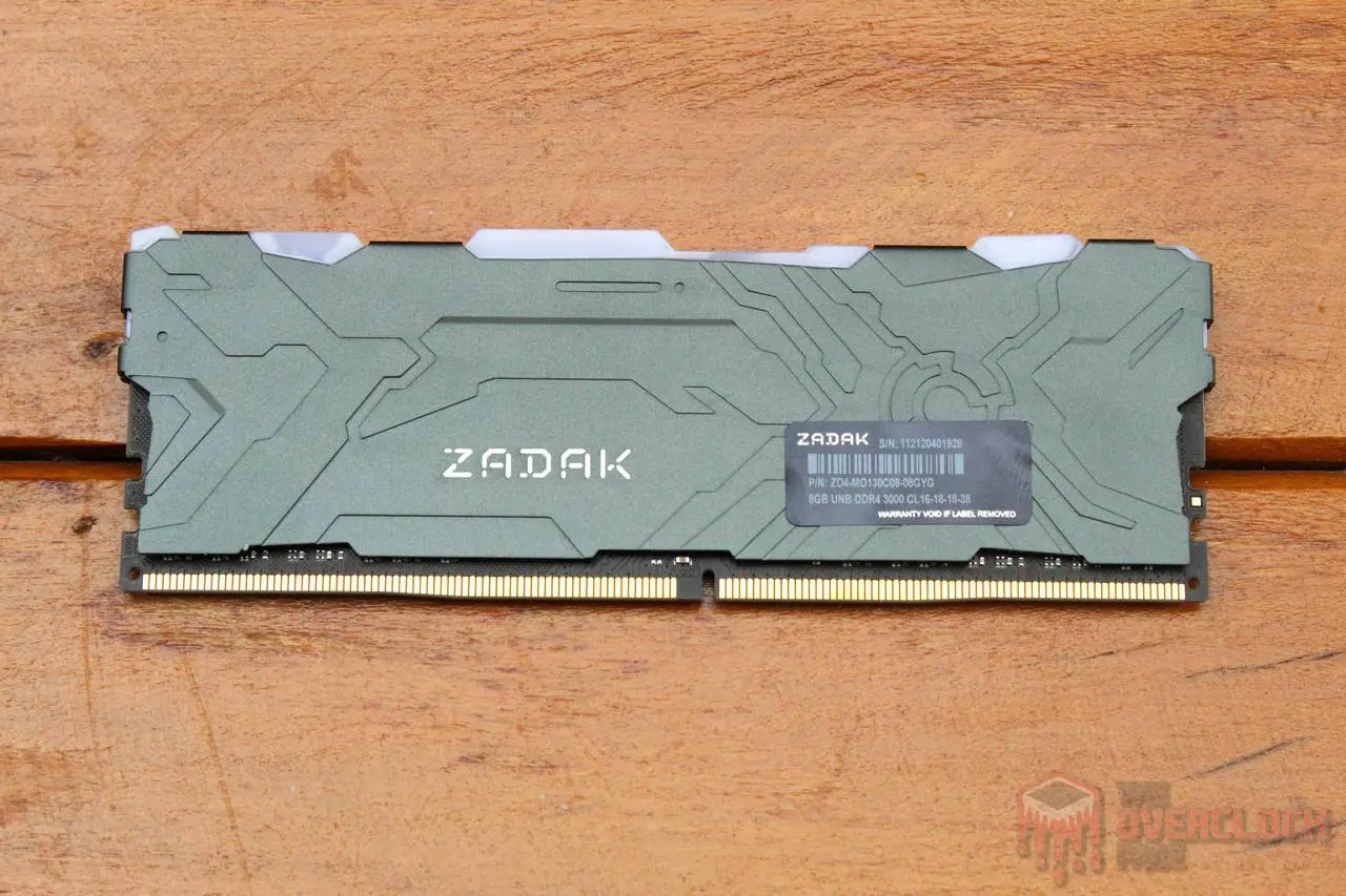 Review] 1×8 GB Zadak MOAB 3000 MHz – Testes e resultados - The