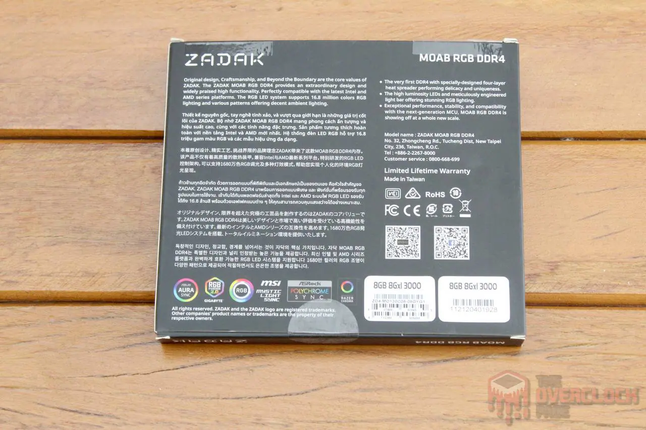 zadak moab 3000 caixa 2