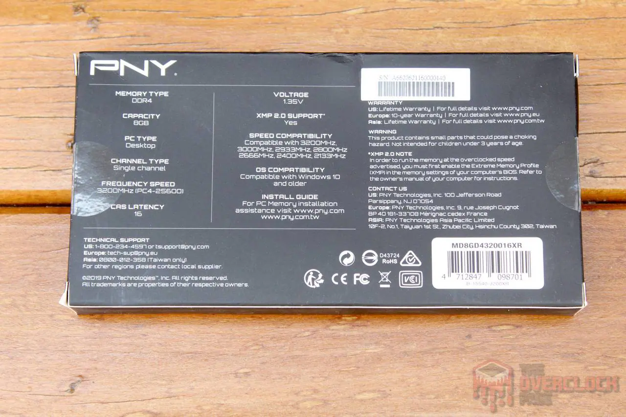 pny3200 xlr8 caixa 2