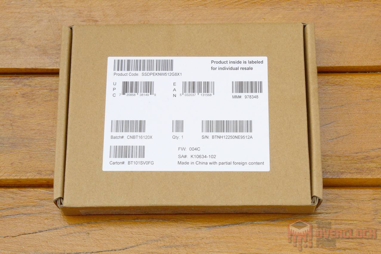 intel 660p 512gb caixa 1