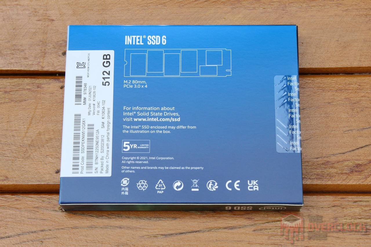 intel 660p 512gb caixa 4