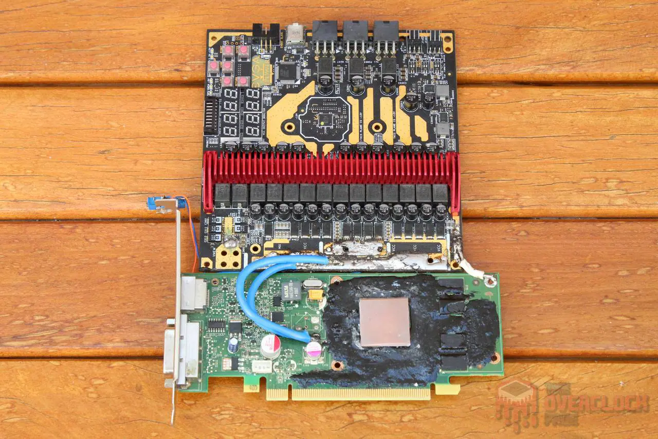 Overclock extremo na GeForce RTX 4060 - Modificações, experiência e resultados! 18 quadro fx380lp epower 1