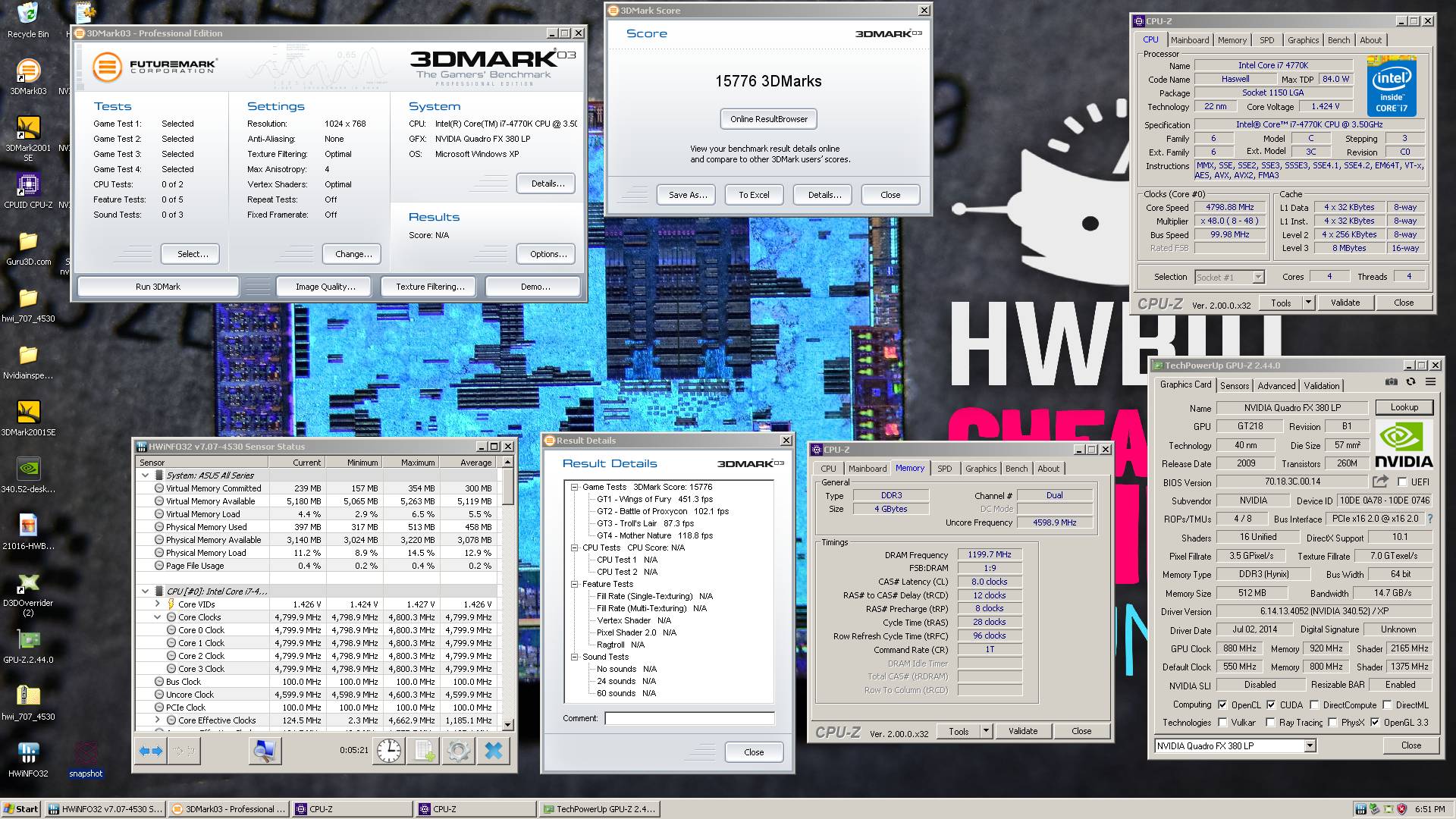 quadro fx380lp epower 3dm03