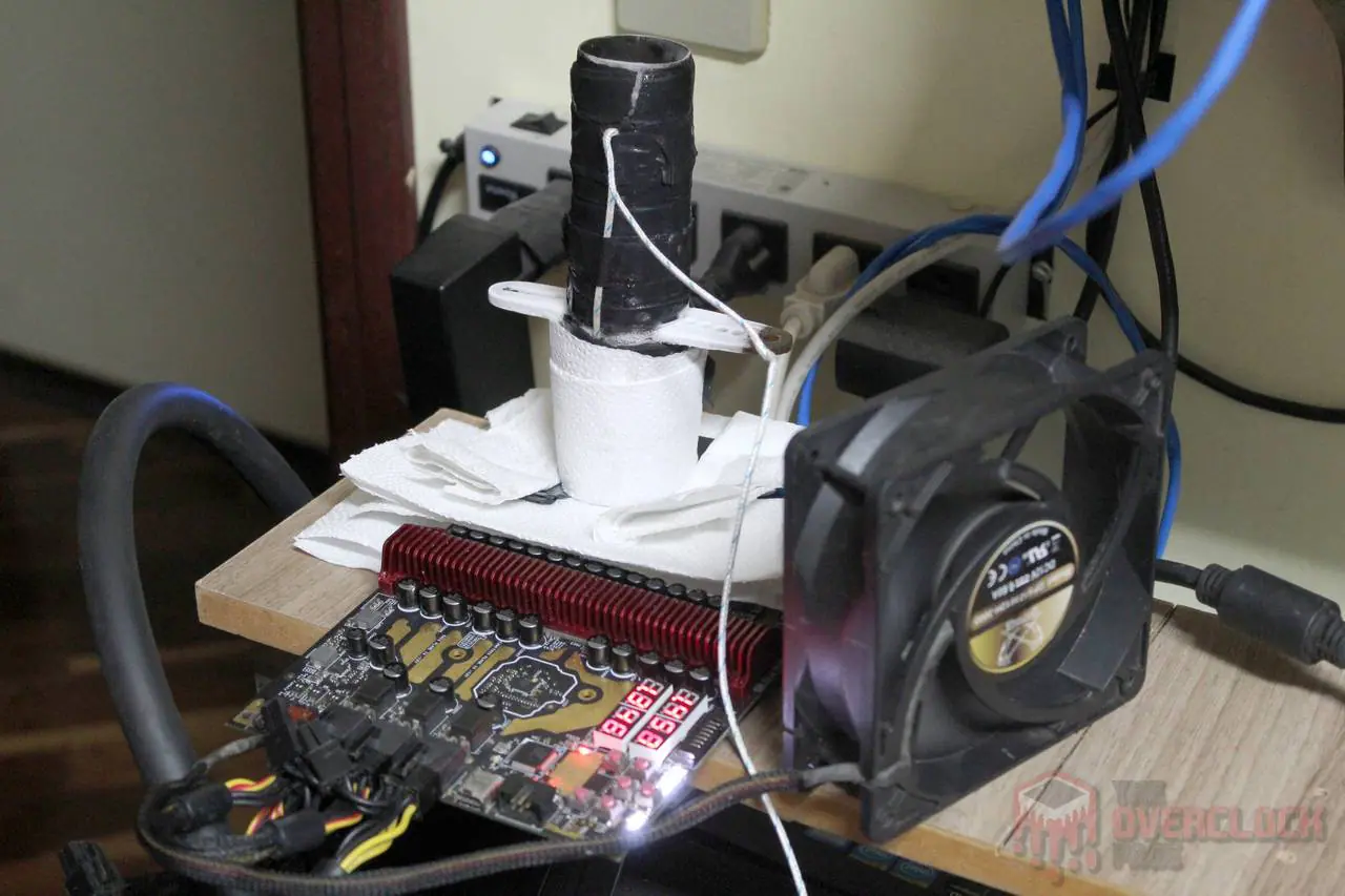 Overclock extremo na GeForce RTX 4060 - Modificações, experiência e resultados! 19 quadro fx380lp epower ln2