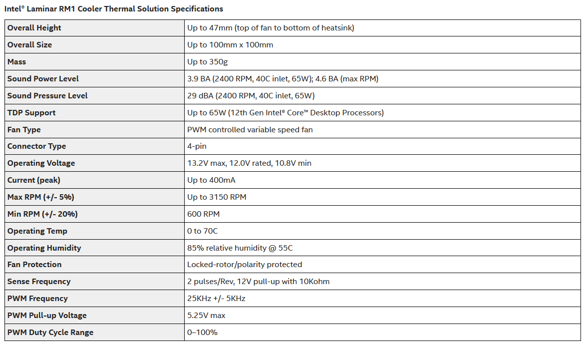 laminar rm1 specs