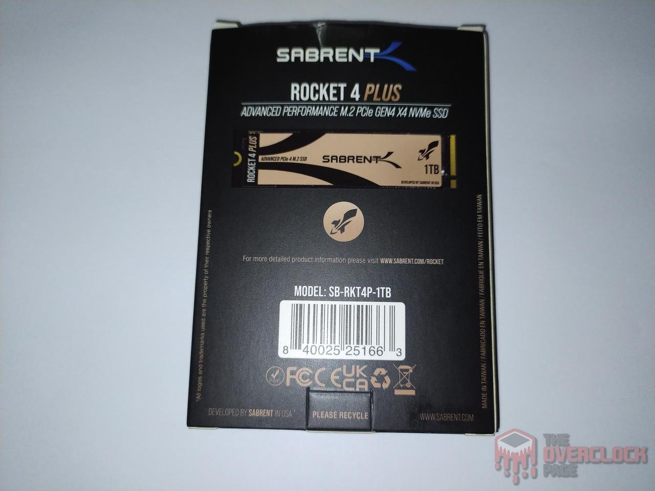 sabrent rocket 4 plus 1tb caixa traseira 2