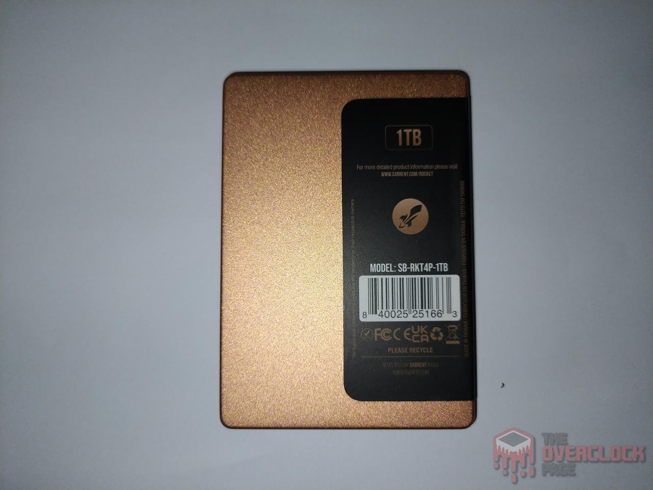 sabrent rocket 4 plus 1tb capinha traseira