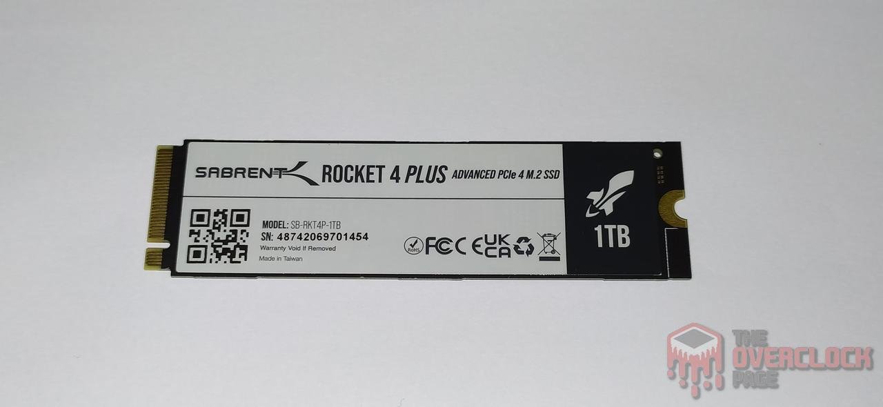 sabrent rocket 4 plus 1tb ssd traseiro