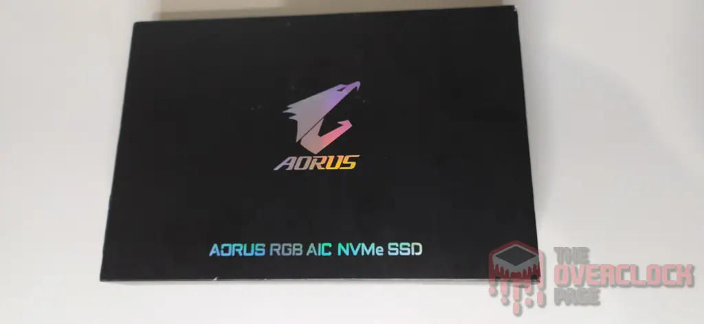 aorus rgb aic nvme ssd 512gb caixa frontal
