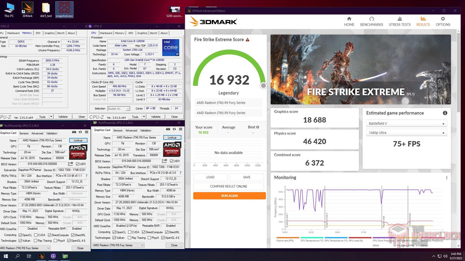 Fúria em dose dupla! - Benchmarks e overclock no Crossfire de Radeon R9 Fury! 16 r9 fury cf fse