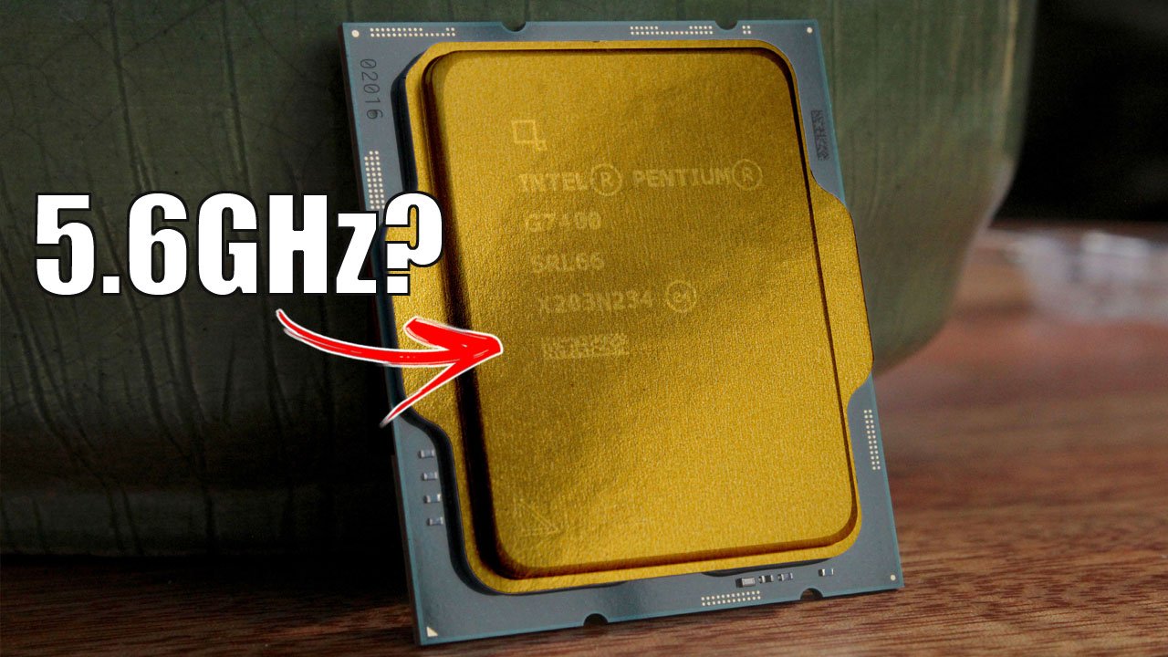 Overclock no Pentium Gold G7400 - 5.6 GHz e subindo? - The