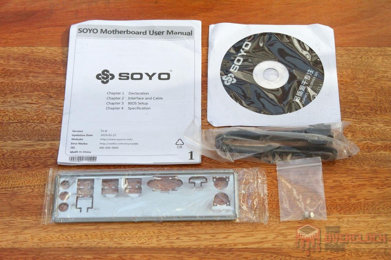 soyo sy yl b550m acessorios