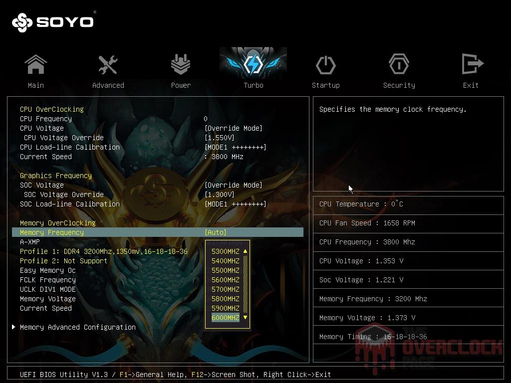 soyo sy yl b550m bios 10