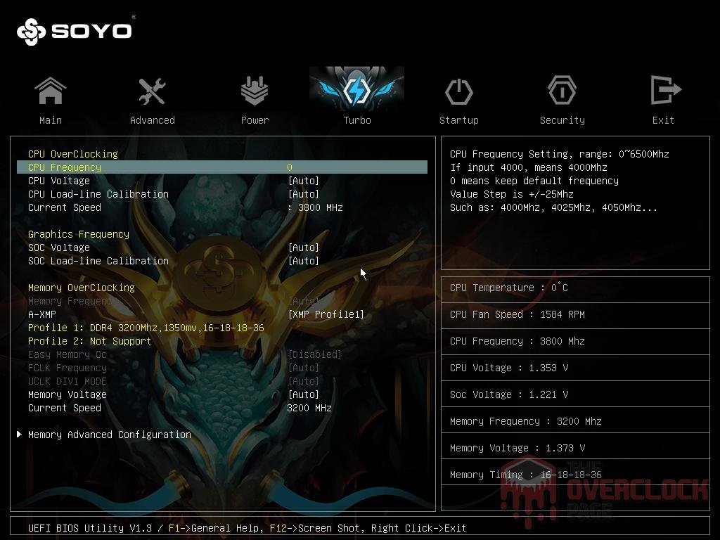 soyo sy yl b550m bios 6