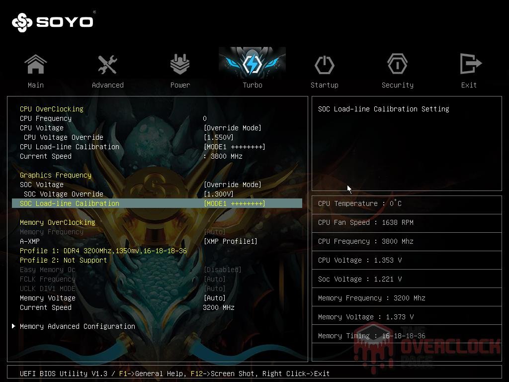 soyo sy yl b550m bios 9