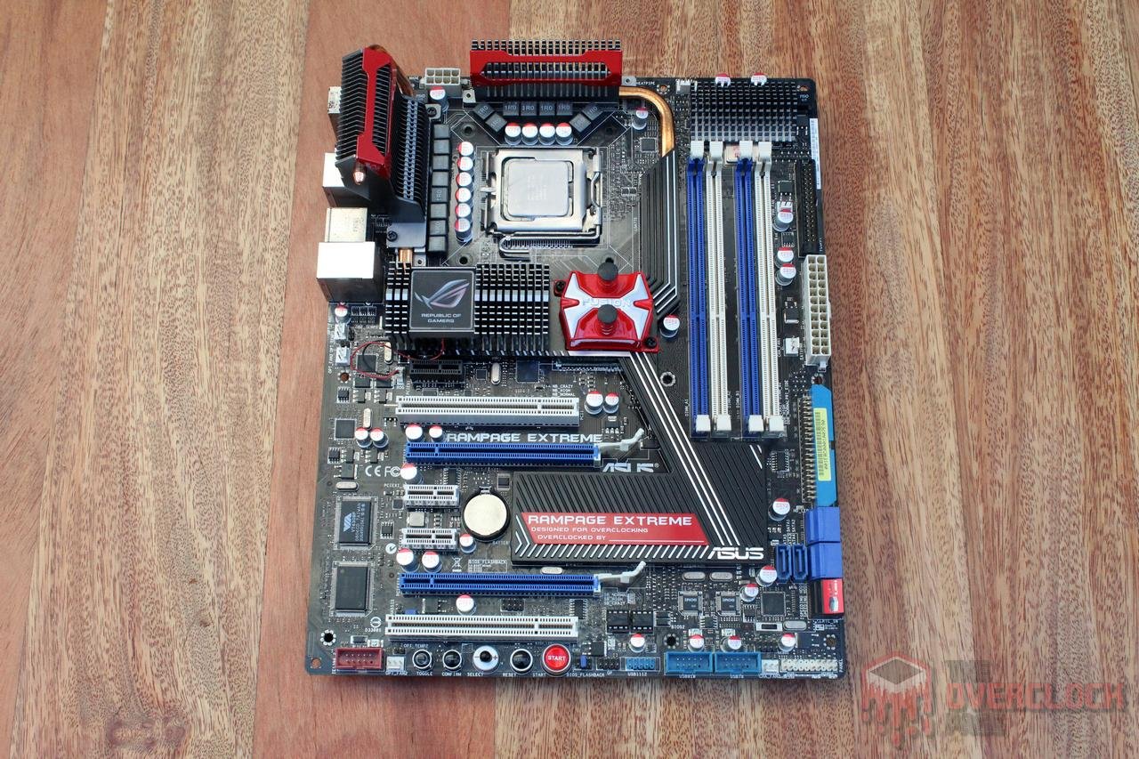Apresentando a ASUS Rampage Extreme X48 - O lendário socket 775 - Parte I 4 rampage extreme x48 1