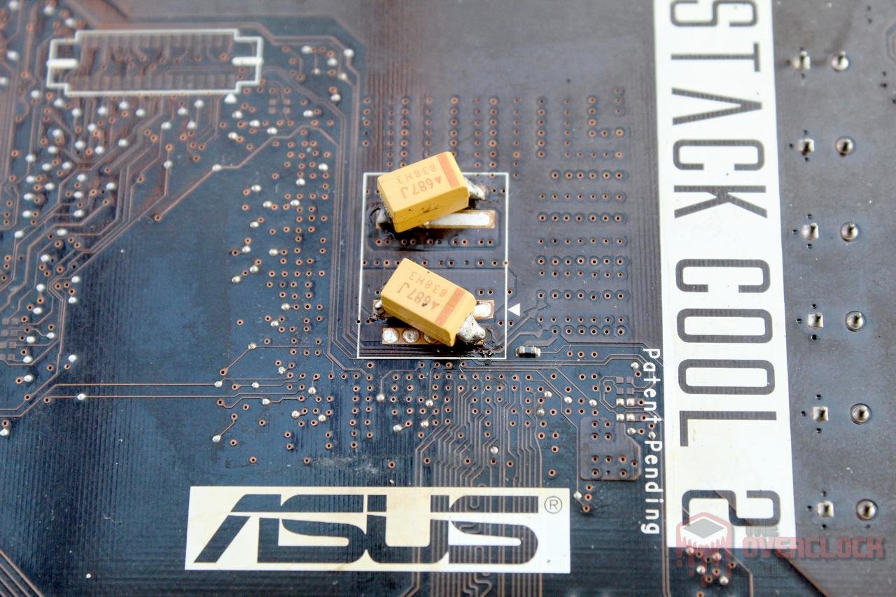 Overclock extremo no E8400 - O lendário socket 775 - Parte III 3 rex capacitor