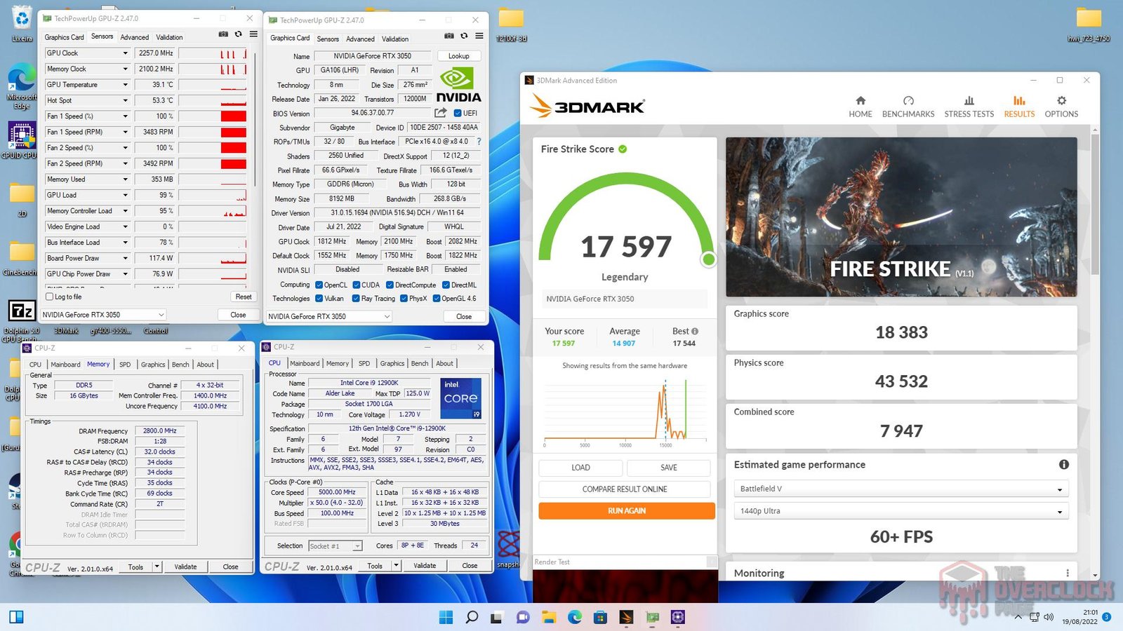 GIGABYTE RTX 3050 Gaming OC - Testamos uma das poucas versões triple-fan disponíveis para esse modelo! 34 rtx 3050 fs