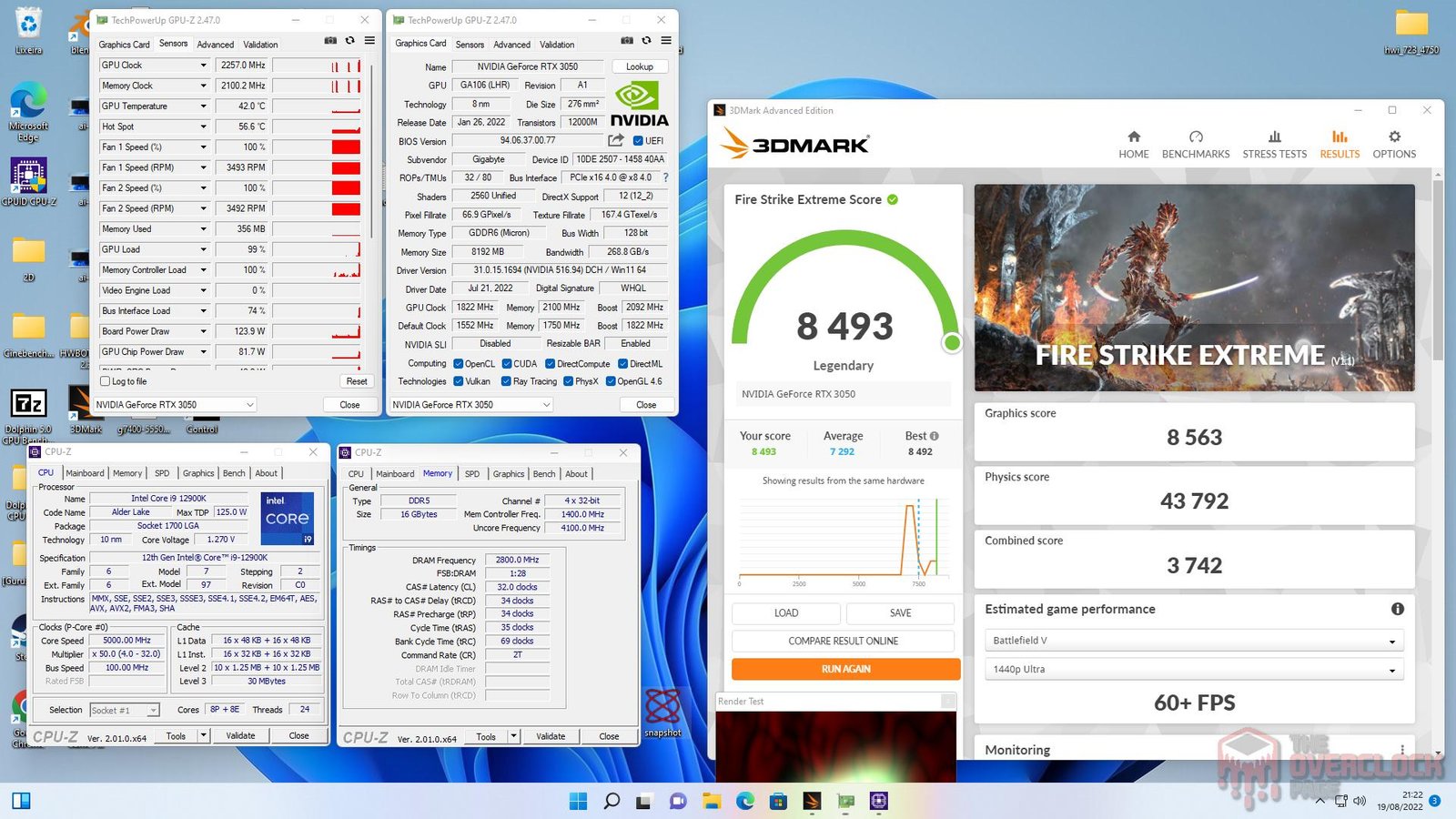 GIGABYTE RTX 3050 Gaming OC - Testamos uma das poucas versões triple-fan disponíveis para esse modelo! 35 rtx 3050 fse