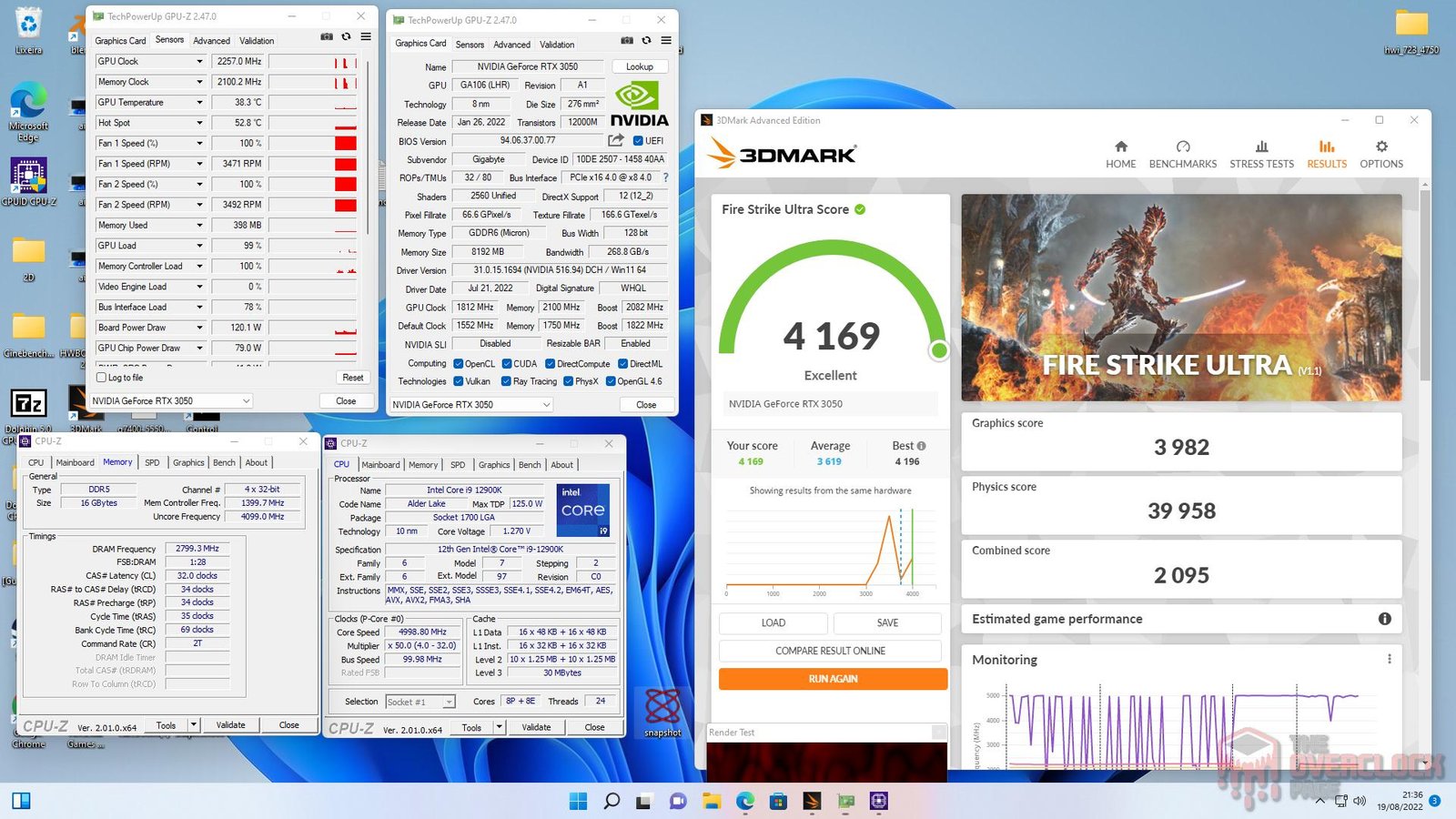 GIGABYTE RTX 3050 Gaming OC - Testamos uma das poucas versões triple-fan disponíveis para esse modelo! 36 rtx 3050 fsu