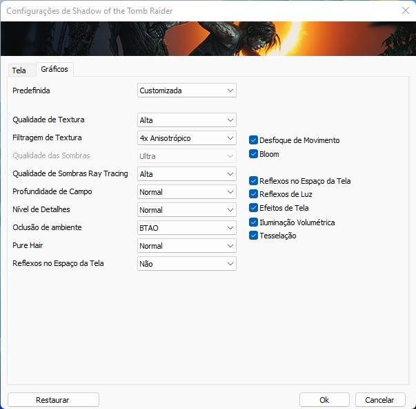 rtx3050 sottr config rt 2