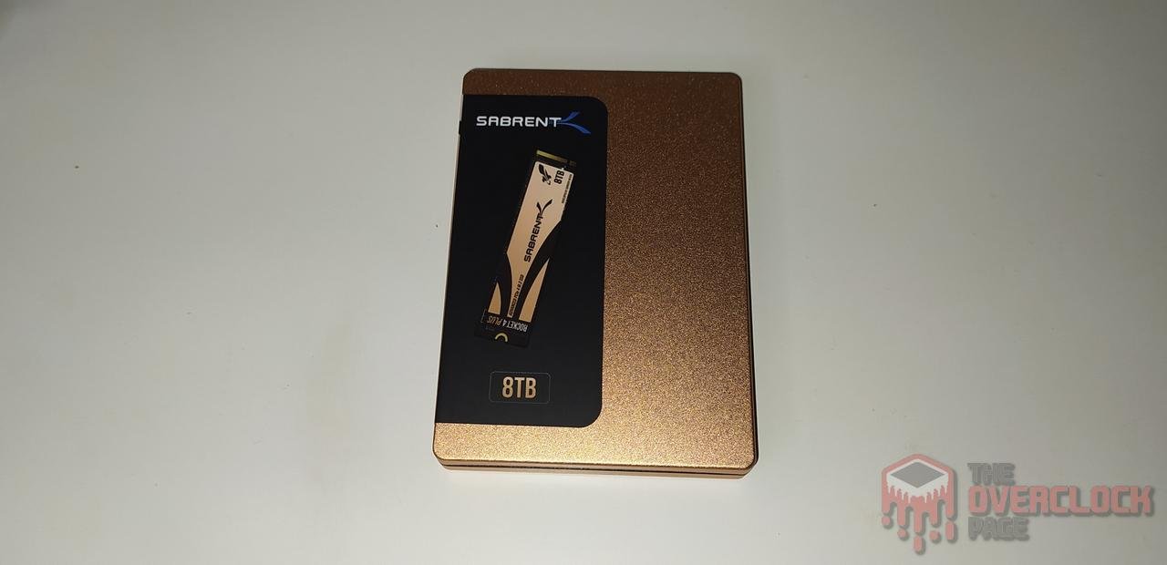 sabrent rocket 4 plus 8tb caixa metalica frontal