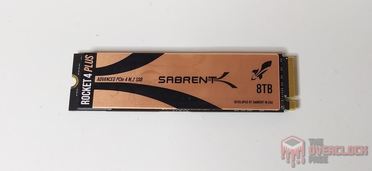 sabrent rocket 4 plus 8tb ssd parte frontal