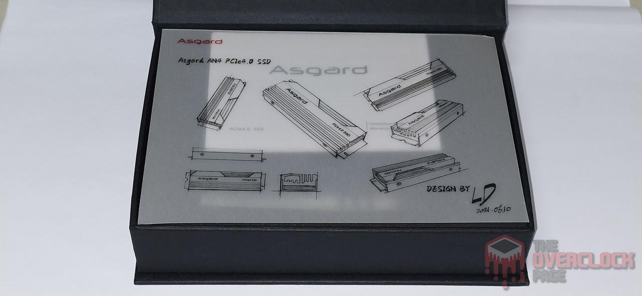 ssd asgard an4 1tb abrindo caixa interna