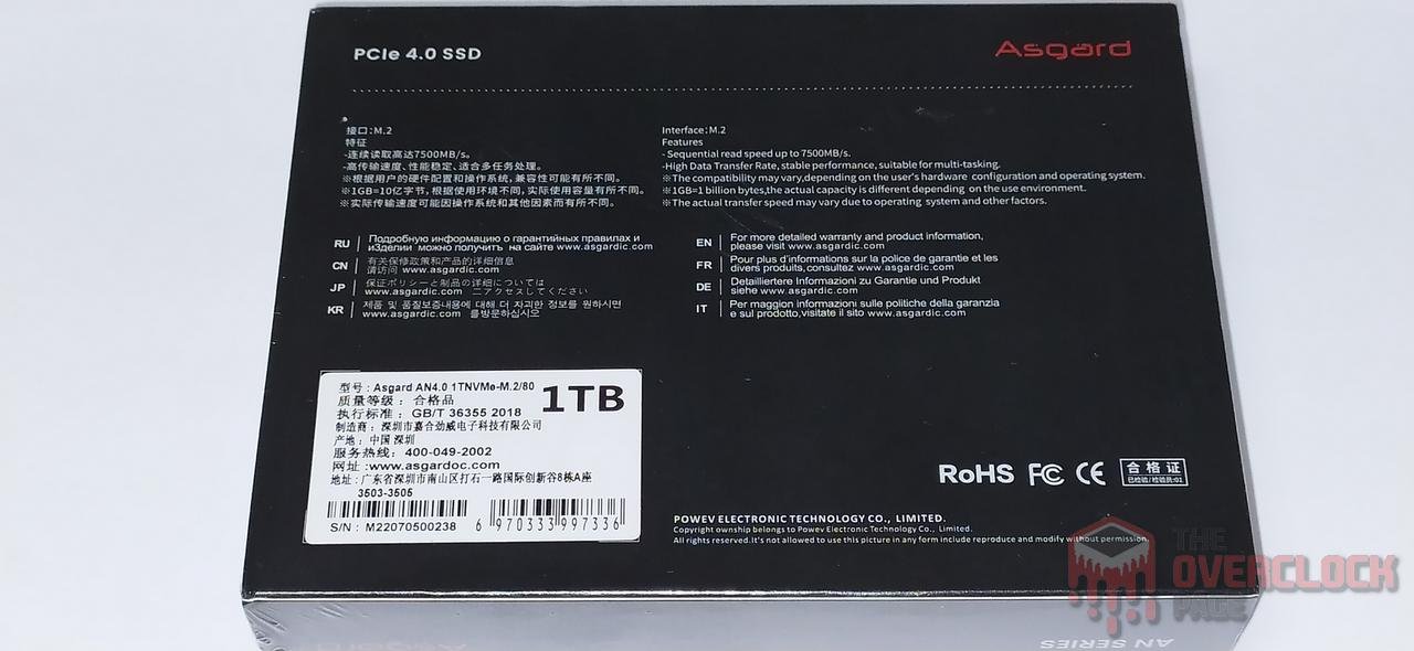 ssd asgard an4 1tb caixa traseira
