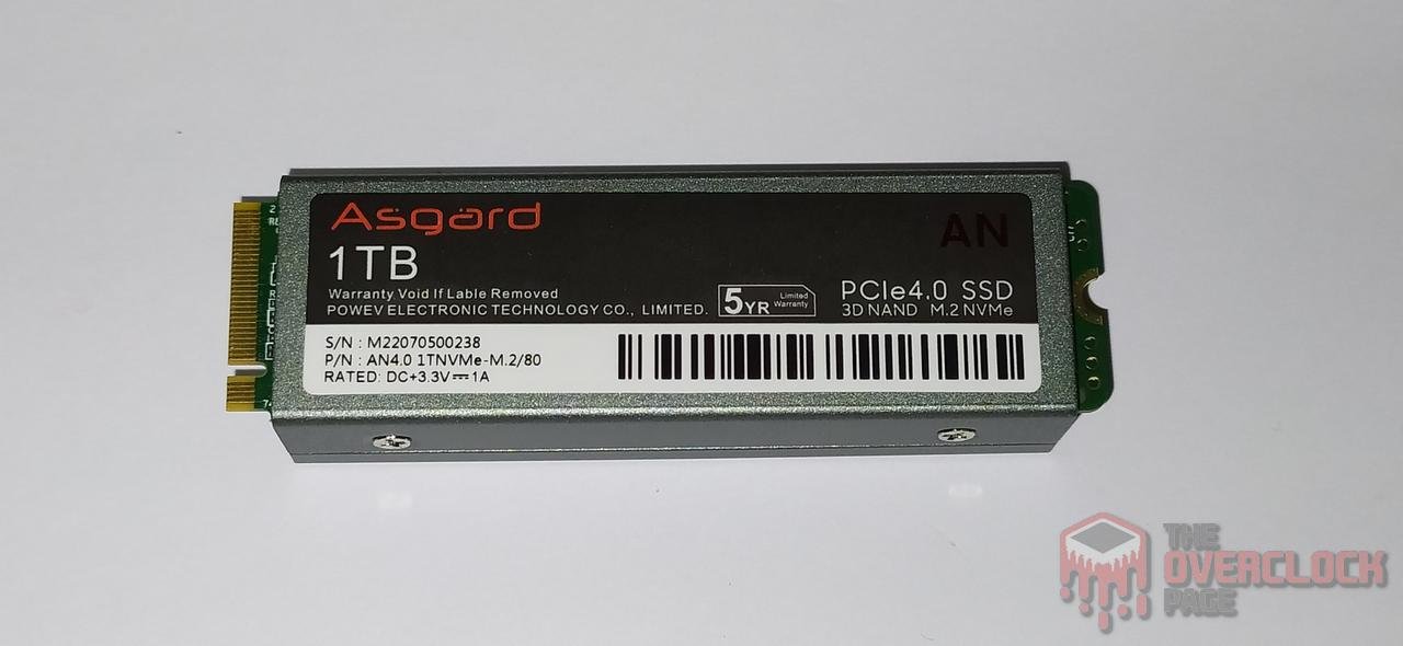 ssd asgard an4 1tb ssd traseiro