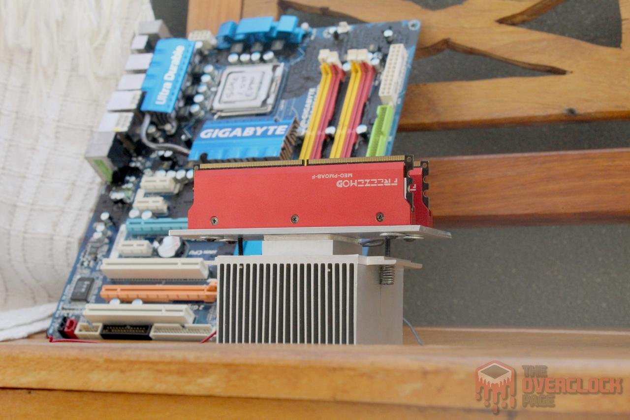 Pastilha peltier para refrigerar memória - Ideia brilhante ou loucura? Desenvolvimento e testes! 5 tec ram 3