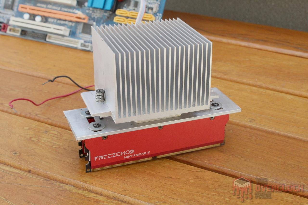 Pastilha peltier para refrigerar memória - Ideia brilhante ou loucura? Desenvolvimento e testes! 16 tec ram 5