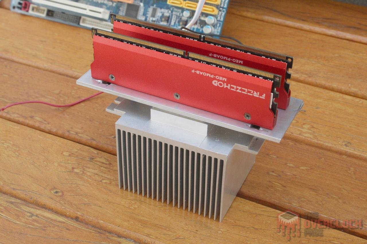 Pastilha peltier para refrigerar memória - Ideia brilhante ou loucura? Desenvolvimento e testes! 17 tec ram 6