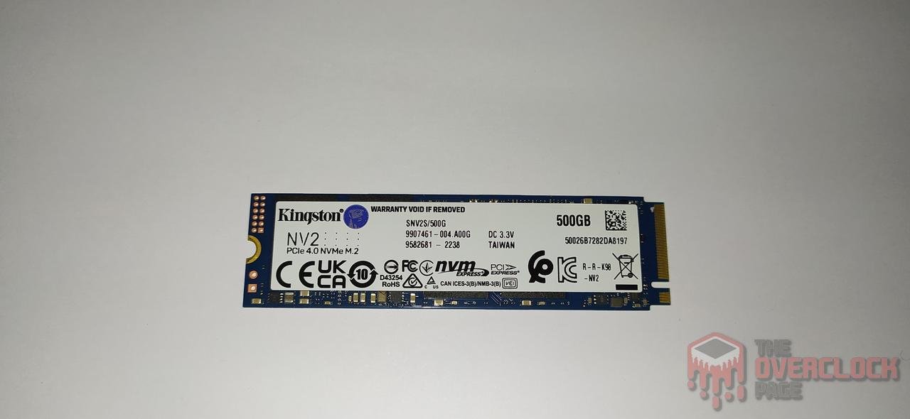 ssd kingston nv2 500gb ssd frontal