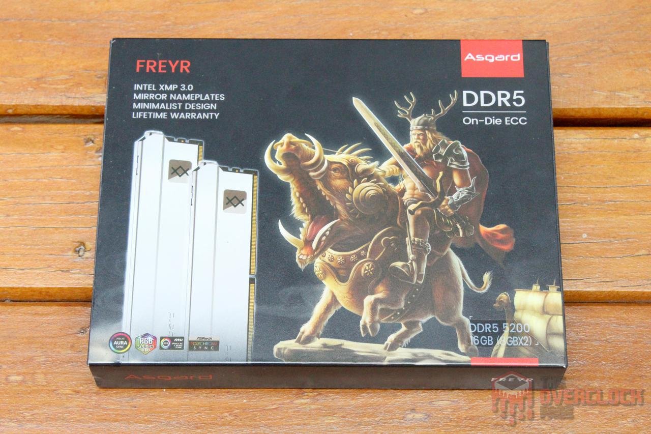 Review - 2x8GB Asgard Freyr T3 DDR5-5200 CL36 - A Decent Memory with Samsung B-Die Chips 2 asgard ddr5 5200 caixa 1