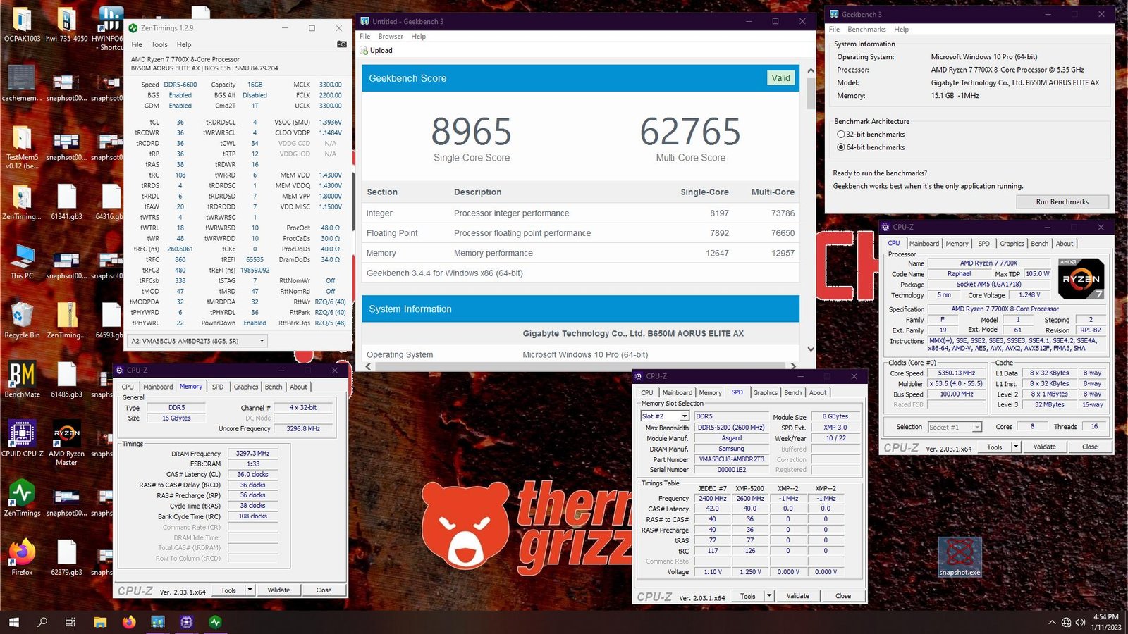 asgard ddr5 5200 oc6600