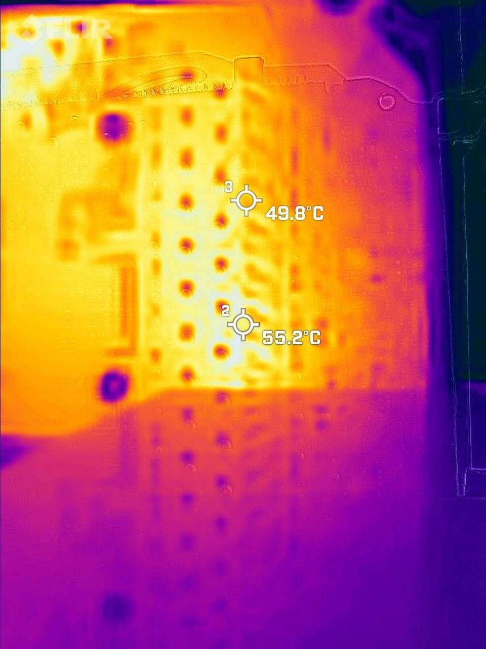 mllse peladn rtx3070 vrm temperatura