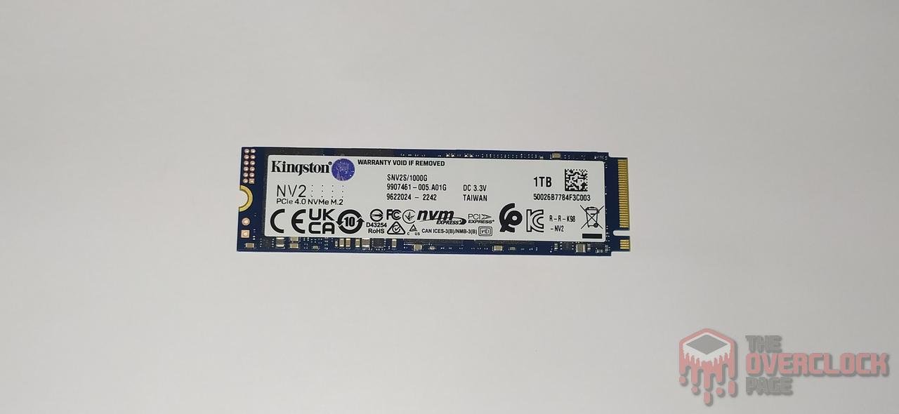 ssd kingston nv2 1tb ssd frontal