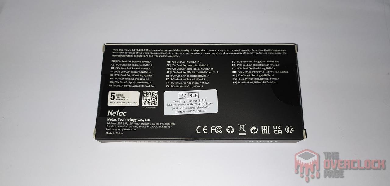Review - SSD Netac NV5000-T 1TB - Uma versão mais barata do NV5000, só que com desempenho fraco! 5 ssd netac nv5000 t caixa traseira