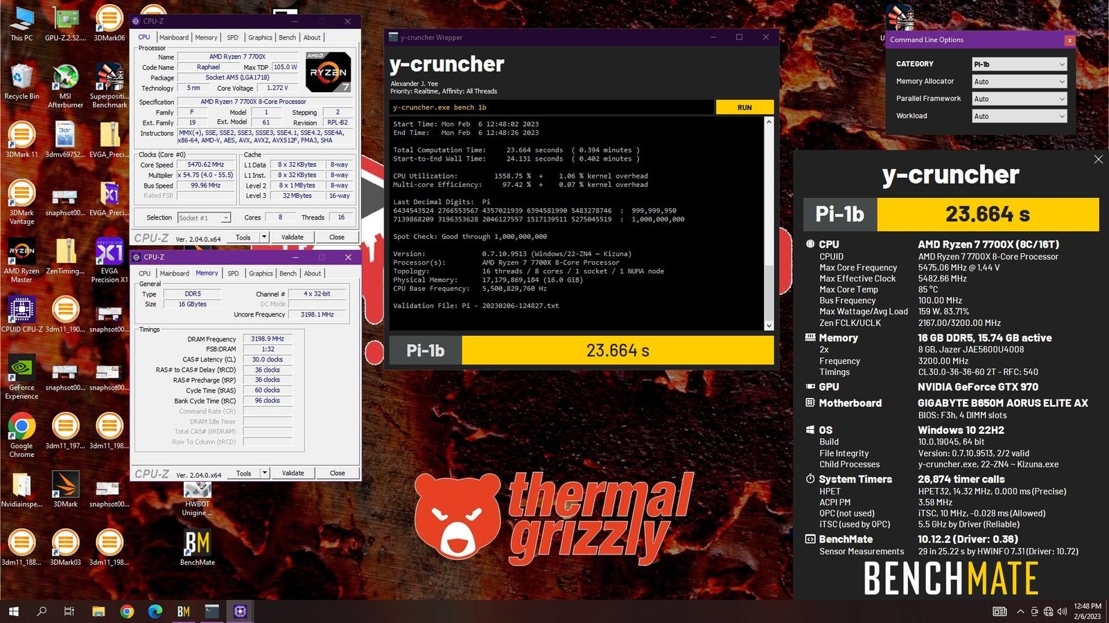 7700x ycruncher