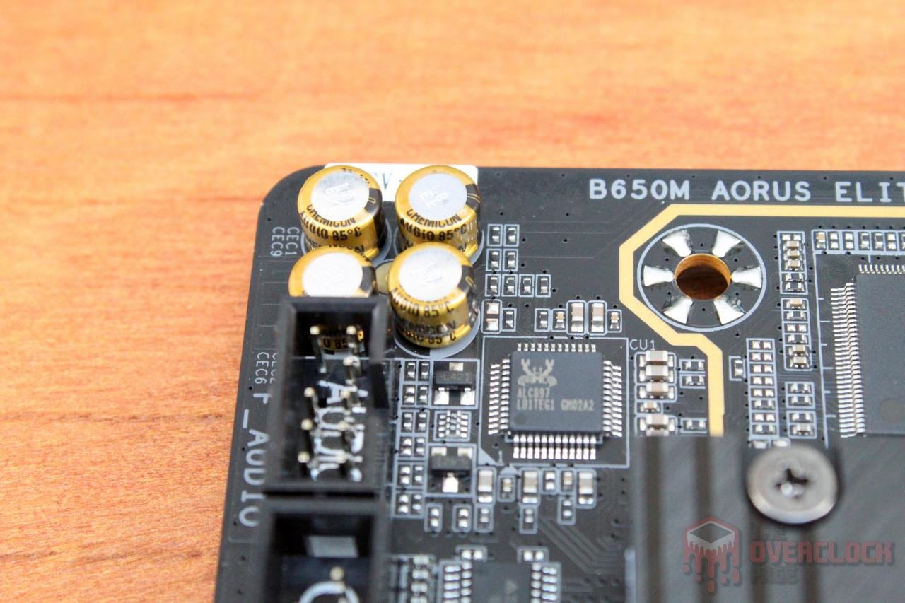 aorus b650m elite ax audio